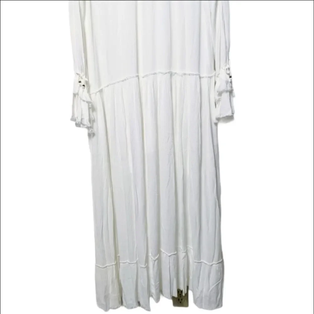 NWT FREE PEOPLE Sweet Darlin Maxi Dress Ivory M